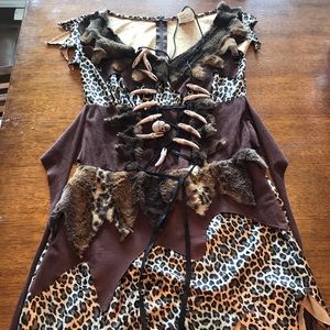 Cave woman costume leg avenue